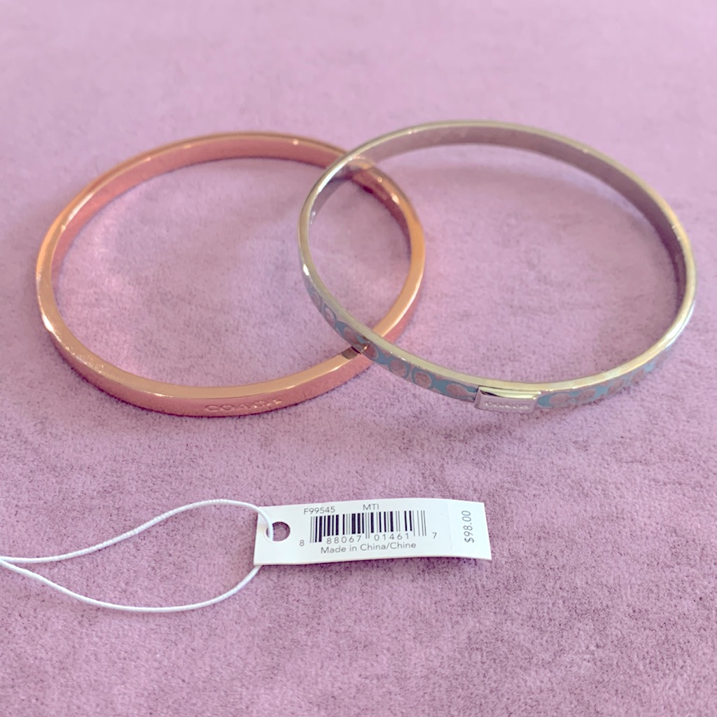 Coach 2pc Bangle